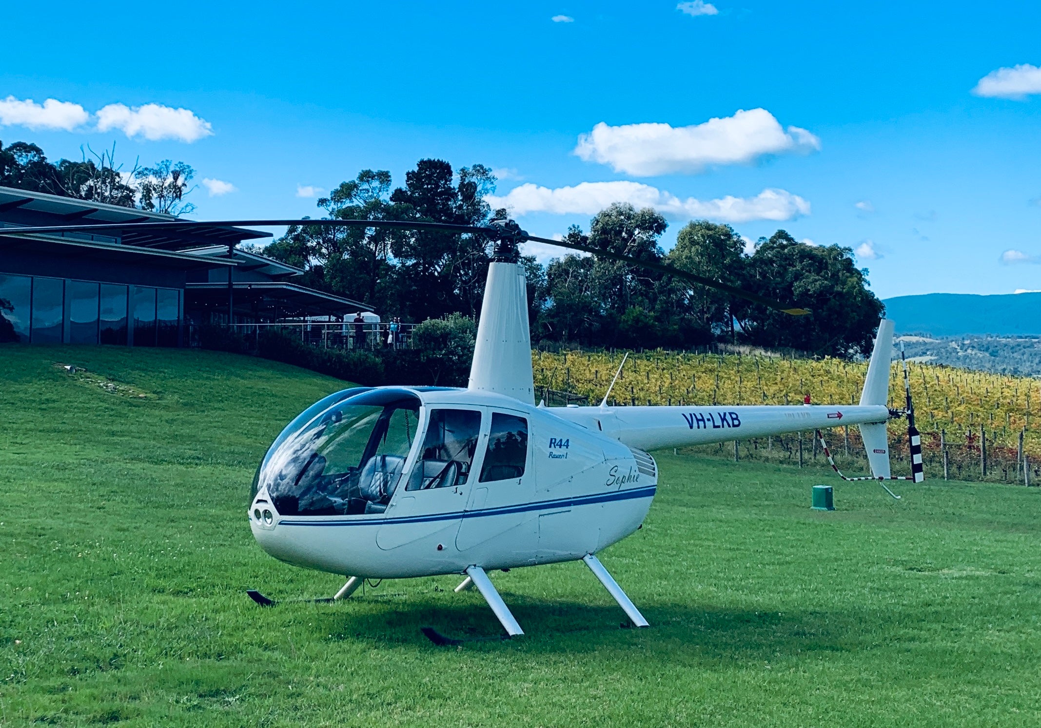 Yarra Valley Helicopter Winery Tour to Balgownie Estate for two